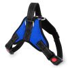 Dog Chest Strap Traction Rope Explosion proof Flushing Dog Chest Strap - blue - M