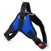 Dog Chest Strap Traction Rope Explosion proof Flushing Dog Chest Strap - blue - S