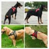 Dog Chest Strap Traction Rope Explosion proof Flushing Dog Chest Strap - red - XS