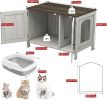 2 Door Litter Box Enclosure