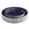 Foldable Pet Bath Pool, Collapsible Dog Bathing Tub, Kiddie and Toy Pool for Dogs Cats and Kids - large