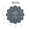 Wholesale pet dog silicone licking plate - C-Flower-Gray