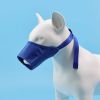 2pcs Dog Mouth Cover Adjustable Anti bite; Anti bark; Anti accidental Eating Dog Mask Pet Supplies Wholesale - blue - 1 # mouth circumference 12cm