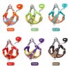 dog Harnesses and dog leash set; Pet Chest Strap Vest Dog Strap Small Dog Rope Wholesale Reflective Dog Towing Rope - red - S