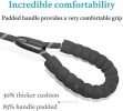 Dual Dog Leash; Double Dog Leash; 360 Swivel No Tangle Walking Leash; Shock Absorbing Bungee for Two Dogs - Black - length:90cm